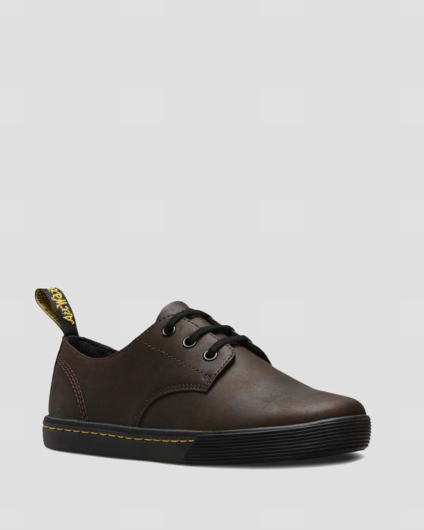 Dr Martens Dámské Tenisky Santanita Tmavě Hnědé, CZ-506243